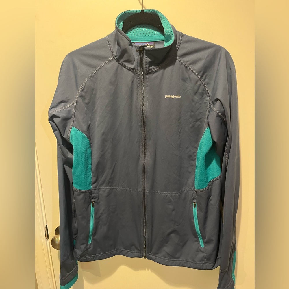 Patagonia Charcoal Grey and Teal Women's Jacket